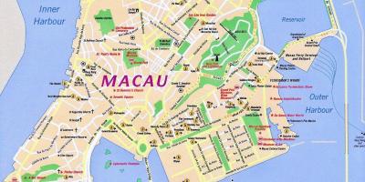 מקאו Macau מפה